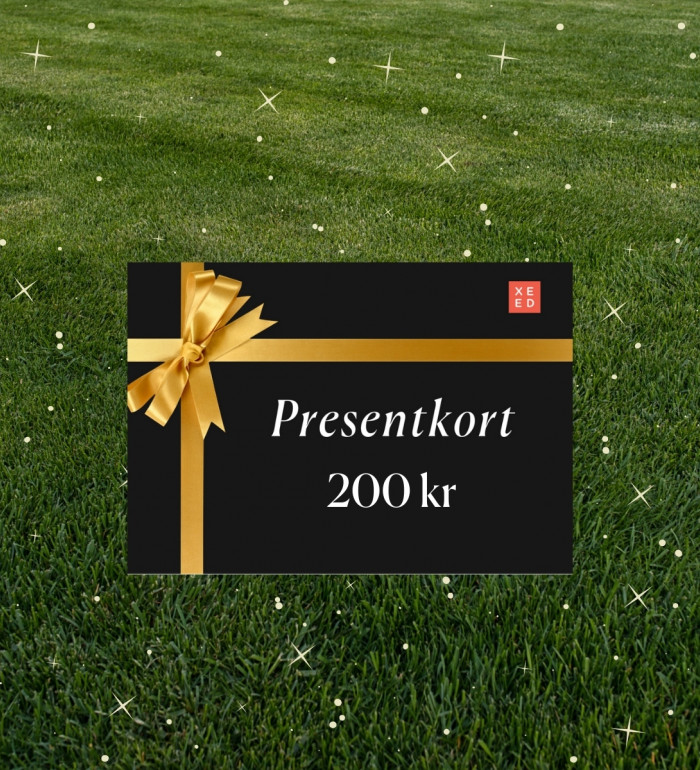Xeed presentkort 200 - gräsfrön & gödsel
