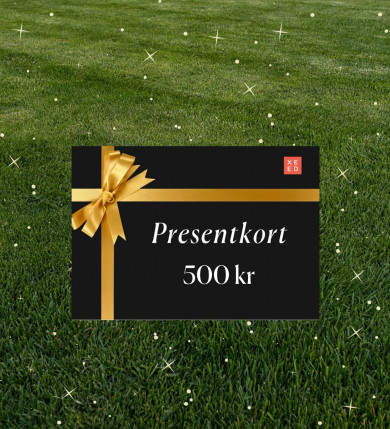 Presentkort på Xeed - 500 kr