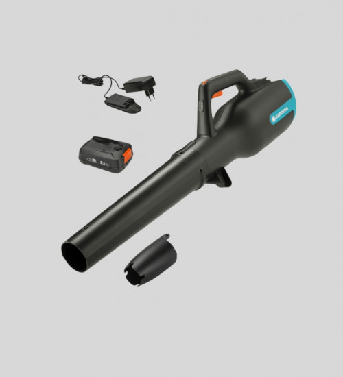 Lövblåsare PowerJet Koplett set med batteri och laddare