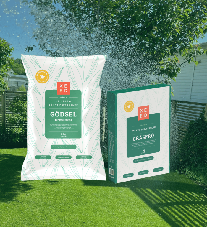 Gödsel & Gräsfrö - Sommarpaket...