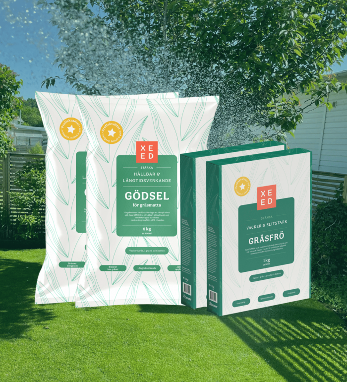 Gödsel & Gräsfrö - Sommarpaket...