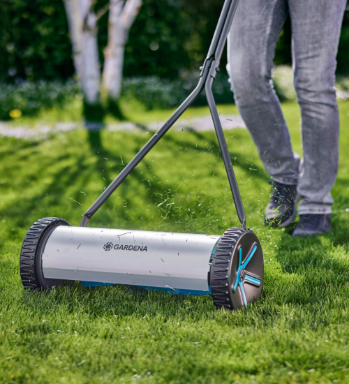 Gardena Cylindergräsklippare Comfort 400 klipper gräsmattan